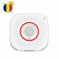 Package PNI SafeHouse HS201 Methane Gas Sensor (CH4) with Wi-Fi, Tuya Smart + Sticky Pad Flag