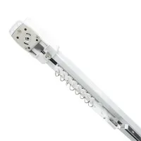 Curtain rail, drapery PNI PT9232S length 2m, compatible with smart motor PNI SafeHome PT923