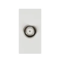 TV socket PNI TV10, modular, built-in, type F 1/2, for glass frame RM101W, RM202W