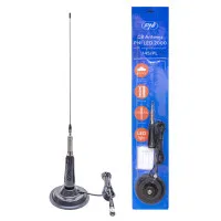 Bax 20 pieces CB antennas PNI LED 2000, 90 cm, with magnetic base 145mm, 26-28 MHz, 500 Watt, illuminates during transmission