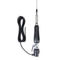 Bax 30 pieces foldable CB PNI LED 1000 antennas, 80 cm long, with cable and butterfly fixed mount, 26-30 MHz, 300 Watt, illuminates during transmission