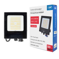 PNI GreenHouse LED Floodlight WS550NP 50W 230V Power Supply, Adjustable Color Temperature (3000K, 4000K, 6500K), Adjustable Light Intensity