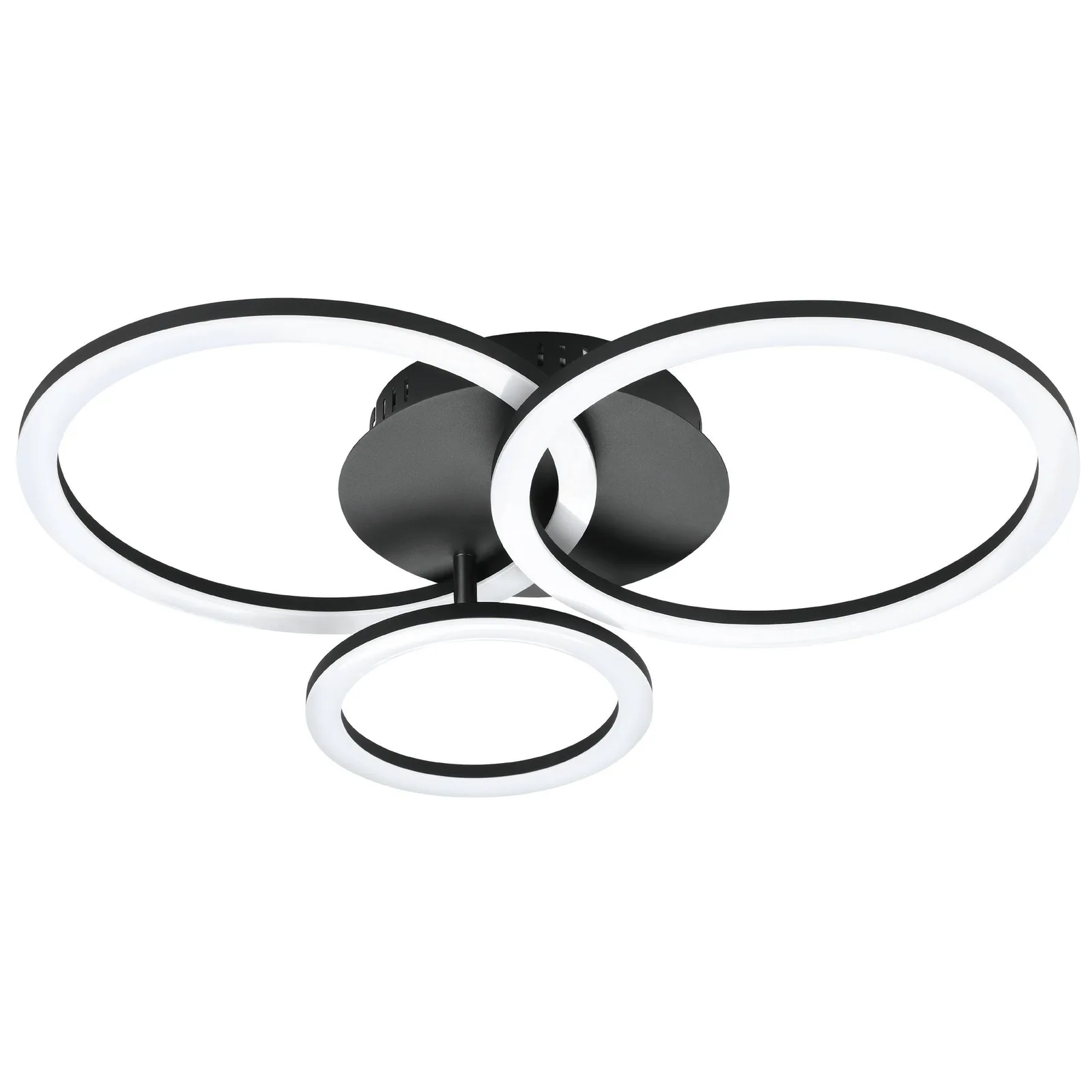 PARRAPOS-Z CL 33W 4300lm tuneable 545X445, crna/bijela