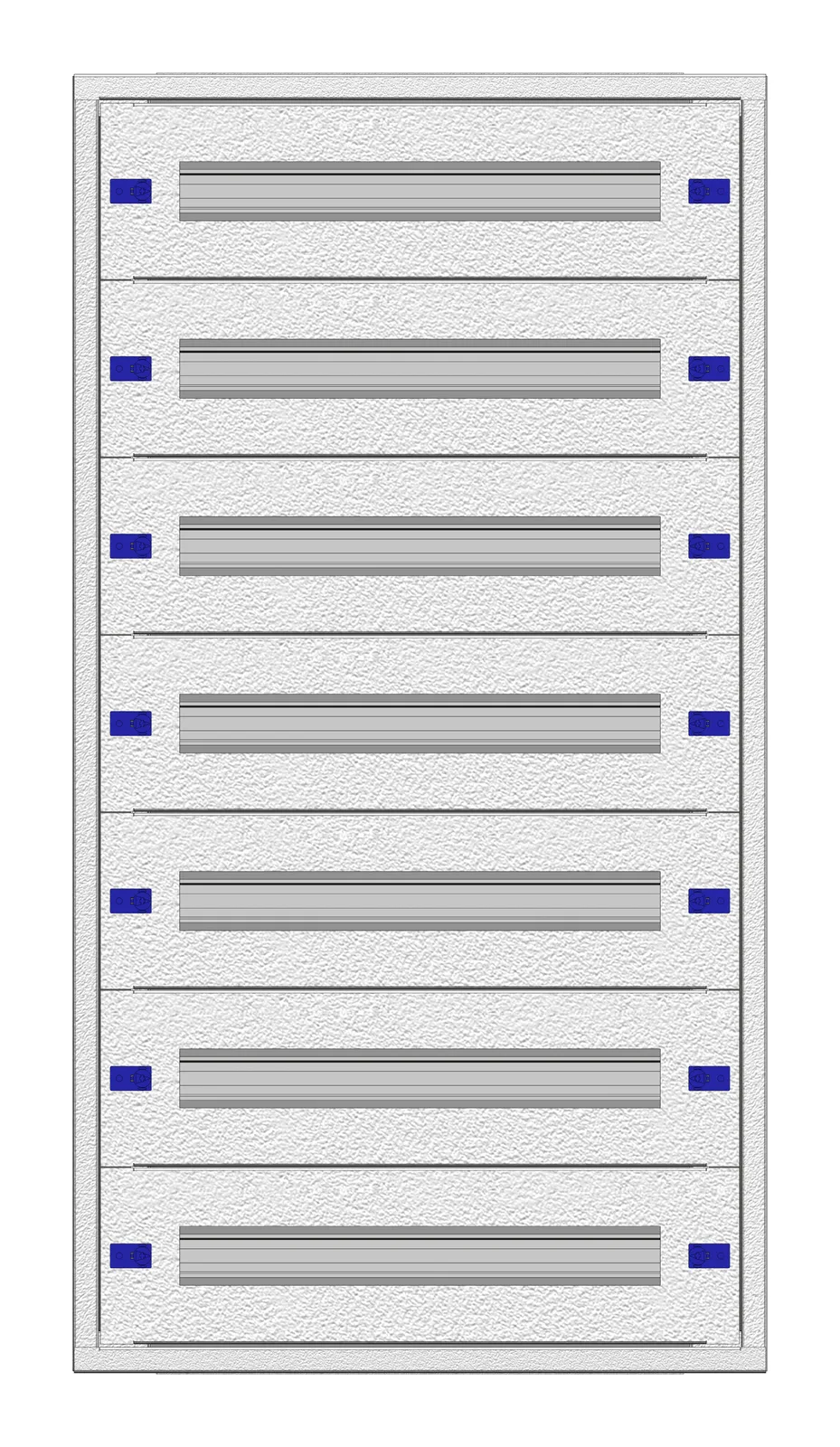 P/Ž inst. razdj. 2U-21, 7-redni,147 ŠM,1055x590x180mm(VxŠxD)