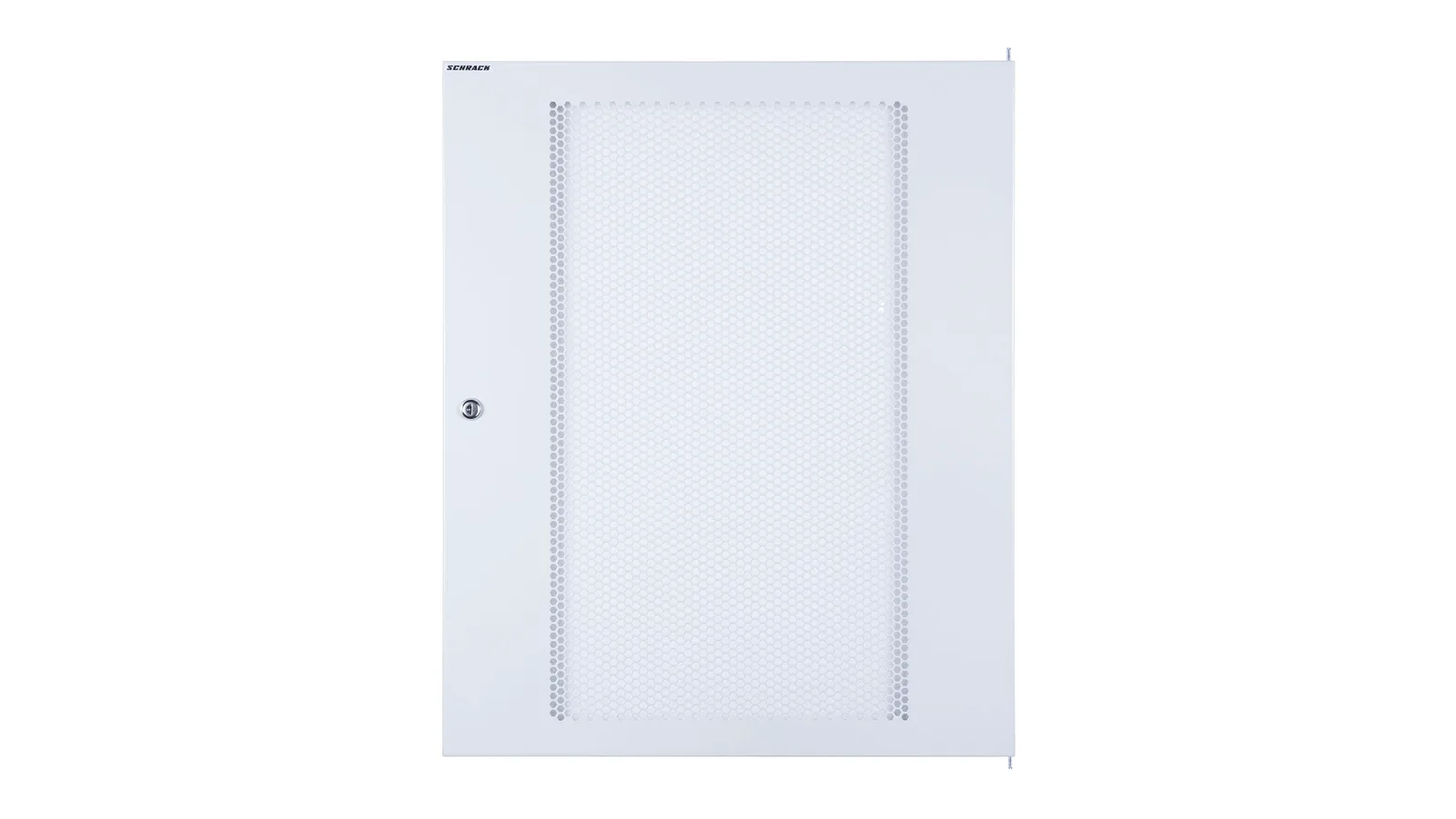 Metalna vrata 80%, za zidne ormar S-RACK 16U, Š600, RAL7035