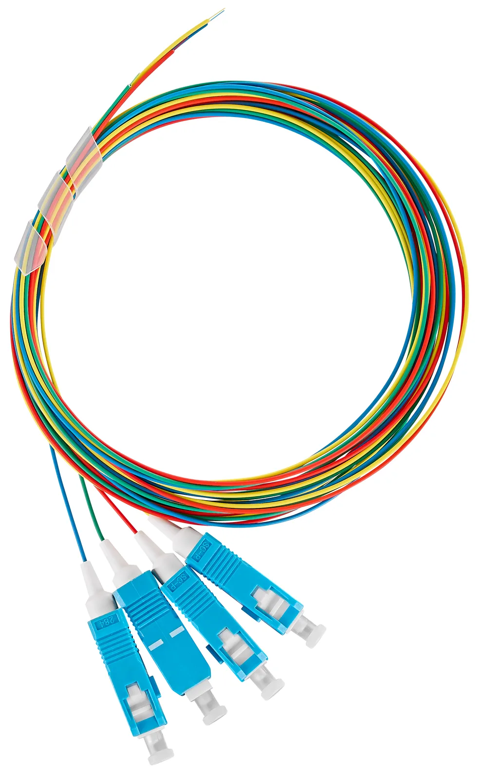 Optički završetak SC, 9/125µm OS2, 2.0m, Easy Strip, 4 kom