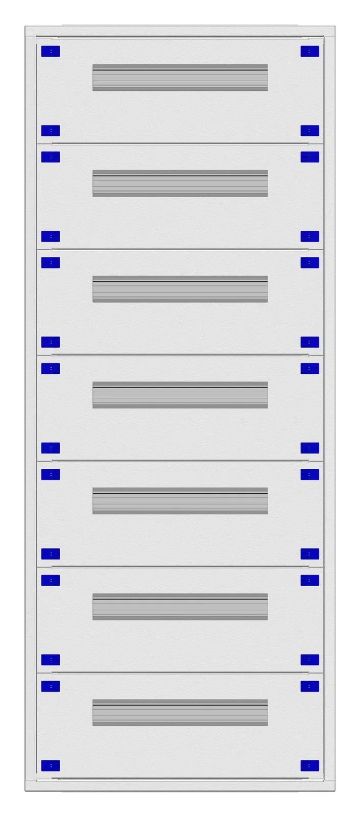 Distribution board insert KVN 60mm, 2-28K, 7-rows