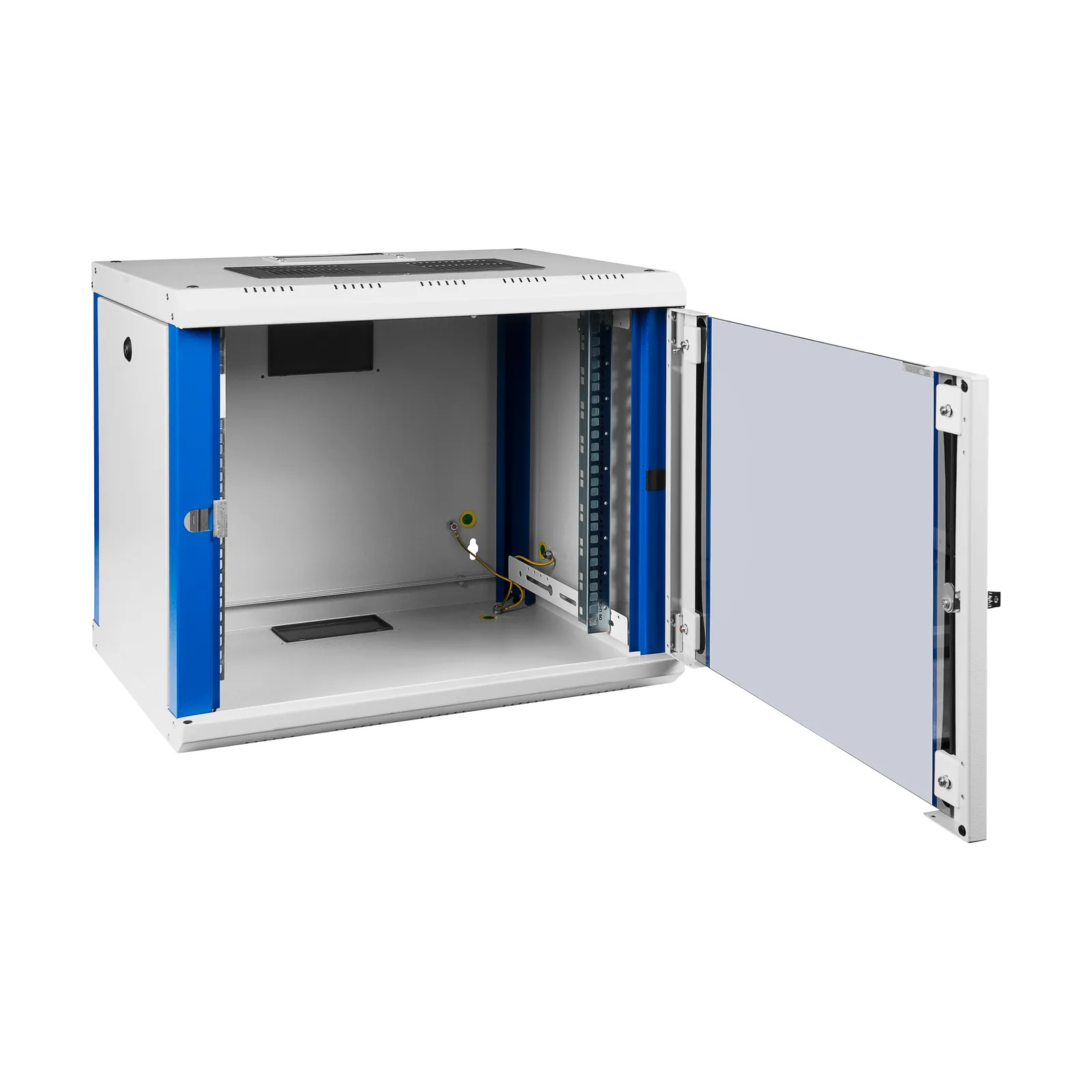 Zidni komun. ormar S-RACK, š=600 x v=512 x d=450, 19", 9U