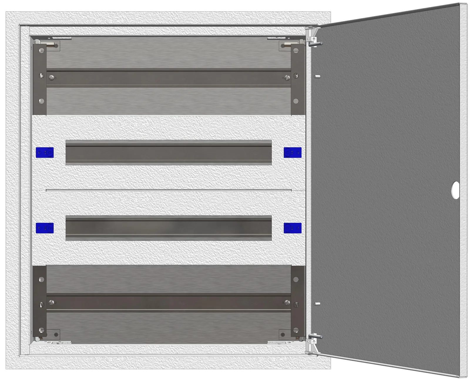 Uzidni razdj.,MODUL2000,ravna vrata,3U-12,V=640,Š=590,D=100