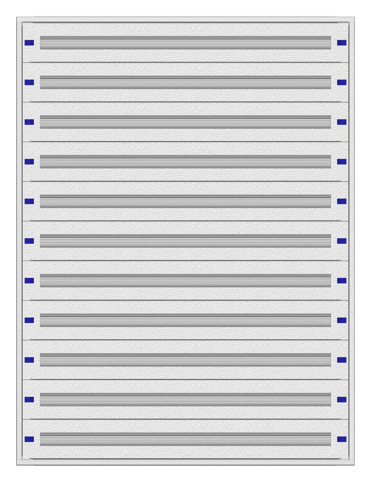 P/Ž inst. razdj. 5U-33,11-redni,627ŠM,1605x1230x250mm(VxŠxD)