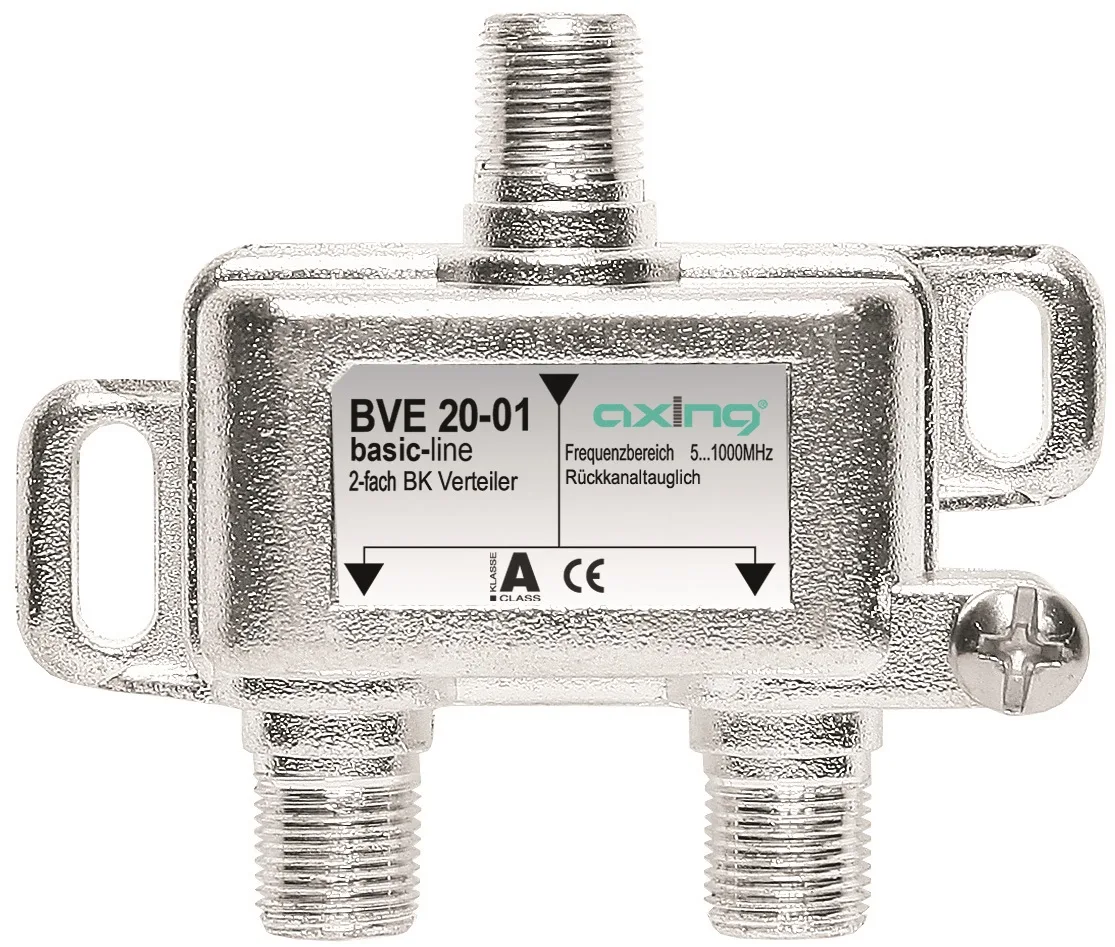 BK razdjelnik, 1xF-ž-2xF-ž, multimedija, 5-1006MHz, BVE20-01