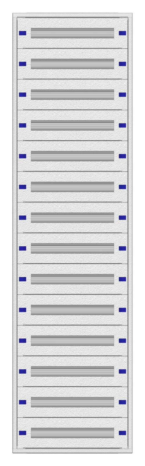Modular chassis 2-42K, 14-rows, complete