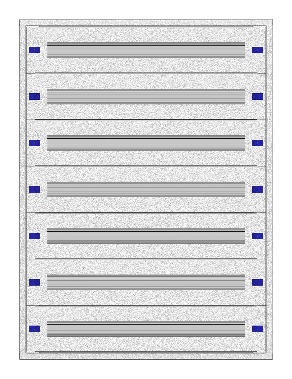 Maskirni razdj. 3M-21, 7-redni, 231 ŠM,1010x760x200mm(VxŠxD)