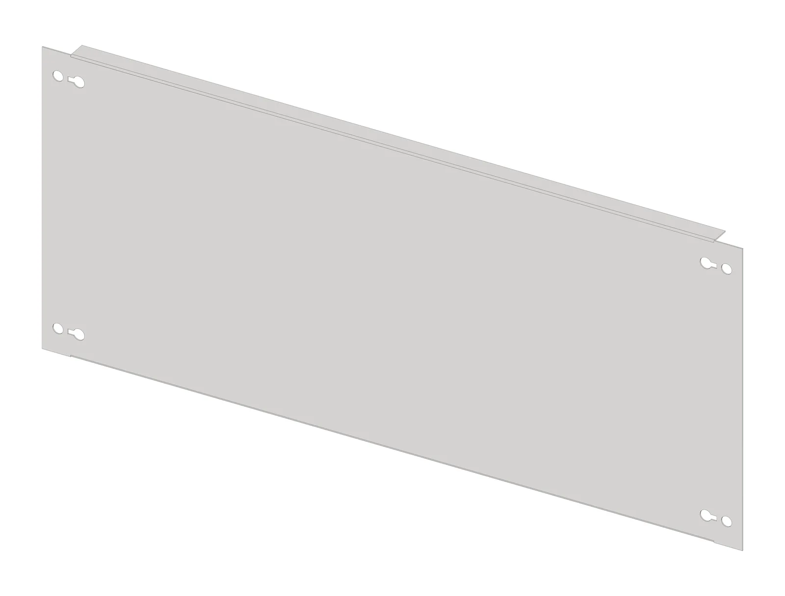 Prednja ploča metalna, 638mm, B5, širina 5