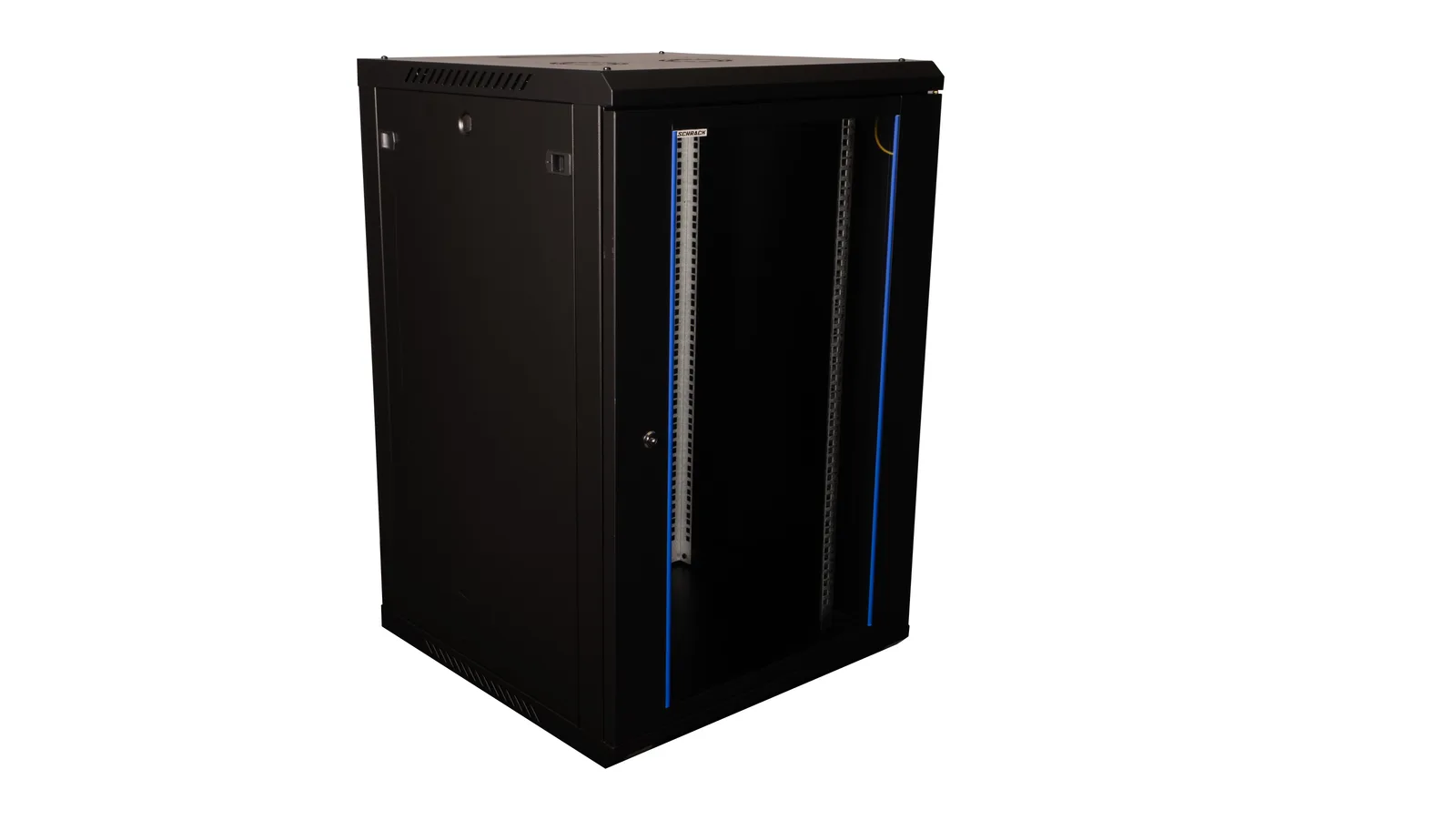 Zidni komun. ormar S-RACK, Š=600 V=912 D=600, 19", 18U