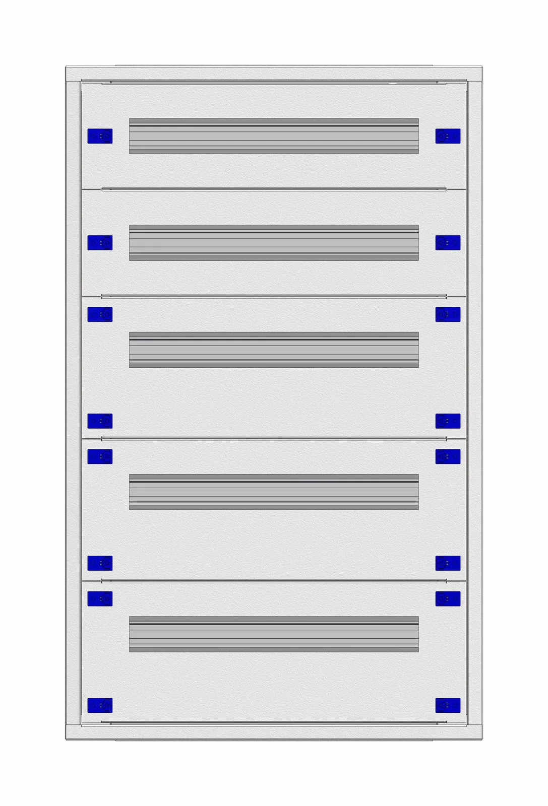 Distribution board insert KVN 40mm, 2-18K, 5-rows