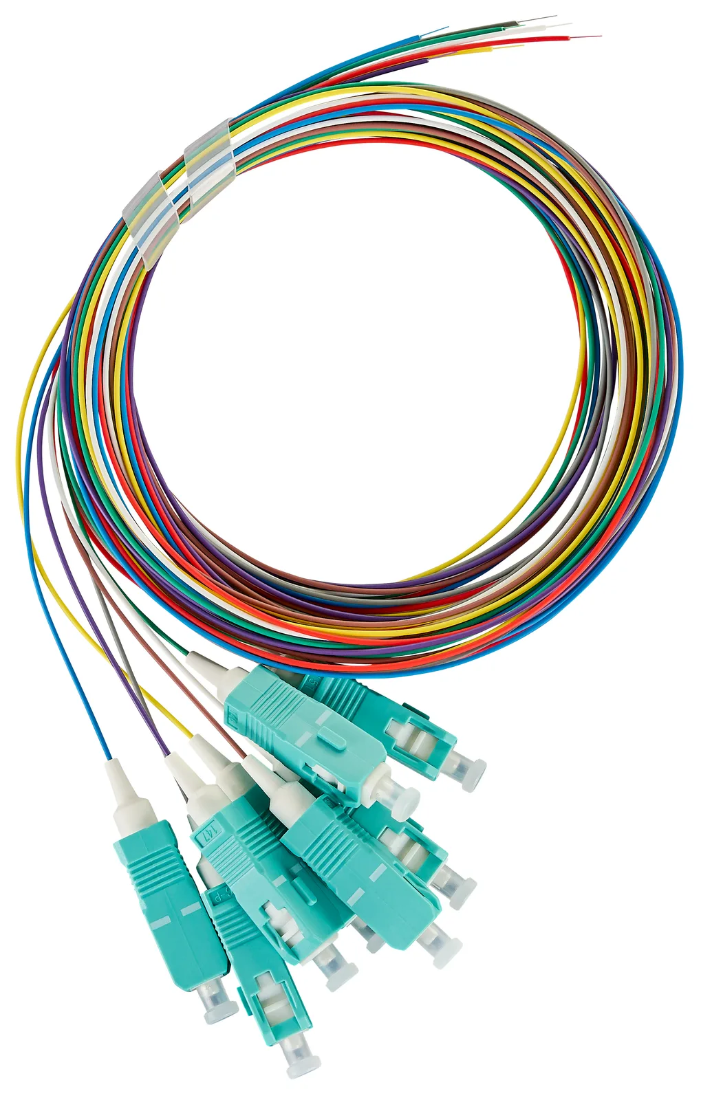 Optički završetak SC, 50/125µm OM3, 2.0m, Easy Strip, 8 kom