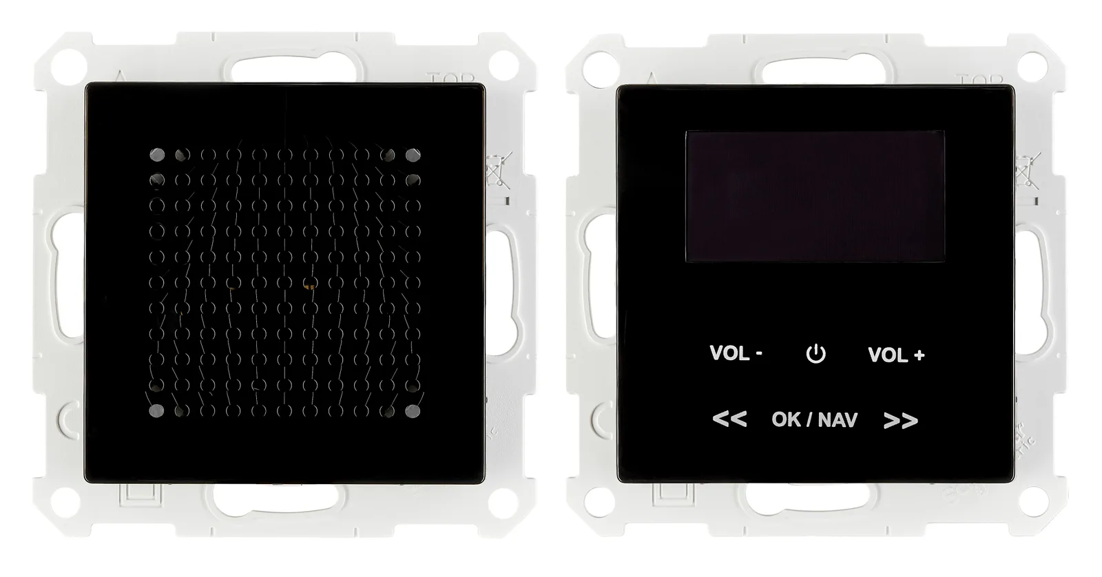 Radio set + DAB, Bluetooth, uključen zvučnik, crni