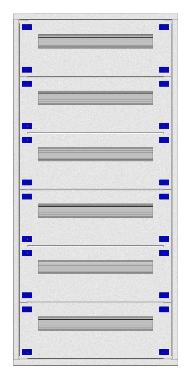 Distribution board insert KVN 40mm, 2-24K, 6-rows