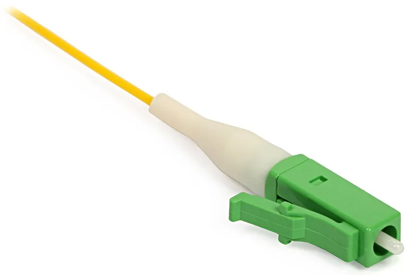 Optički završetak LC/APC, 9/125µm OS2, 2.0m, žuti, 4 kom.