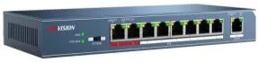 PoE neupravljivi switch sa 8 portova 10/100Mbps PoE + 1 gigabitni