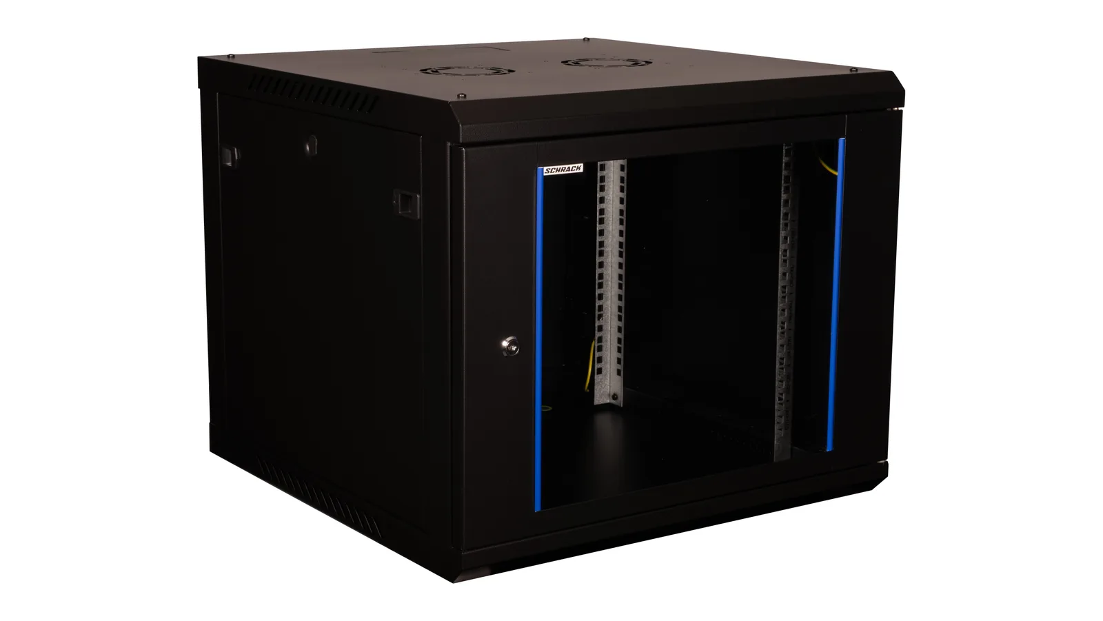 Zidni komun. ormar S-RACK, Š=600 V=512 D=600, 19", 9U