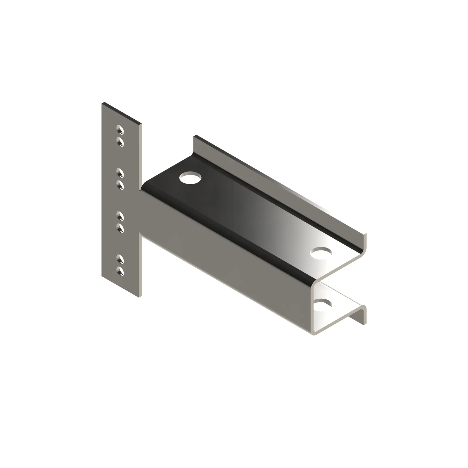 T-shaped mounting bracket for busbar holder