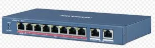 Long range smart PoE switch sa 8 portova. 1 × 10/100 Mbps Hi-PoE