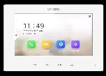 IP LCD kolor monitor 7,0", handsfree (bez slusalice), 4 funcijska