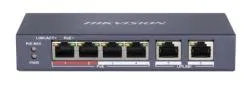 PoE neupravljivi switch sa 4 porta 10/100 Mbps, 2 Hi-PoE port, i 2 ×