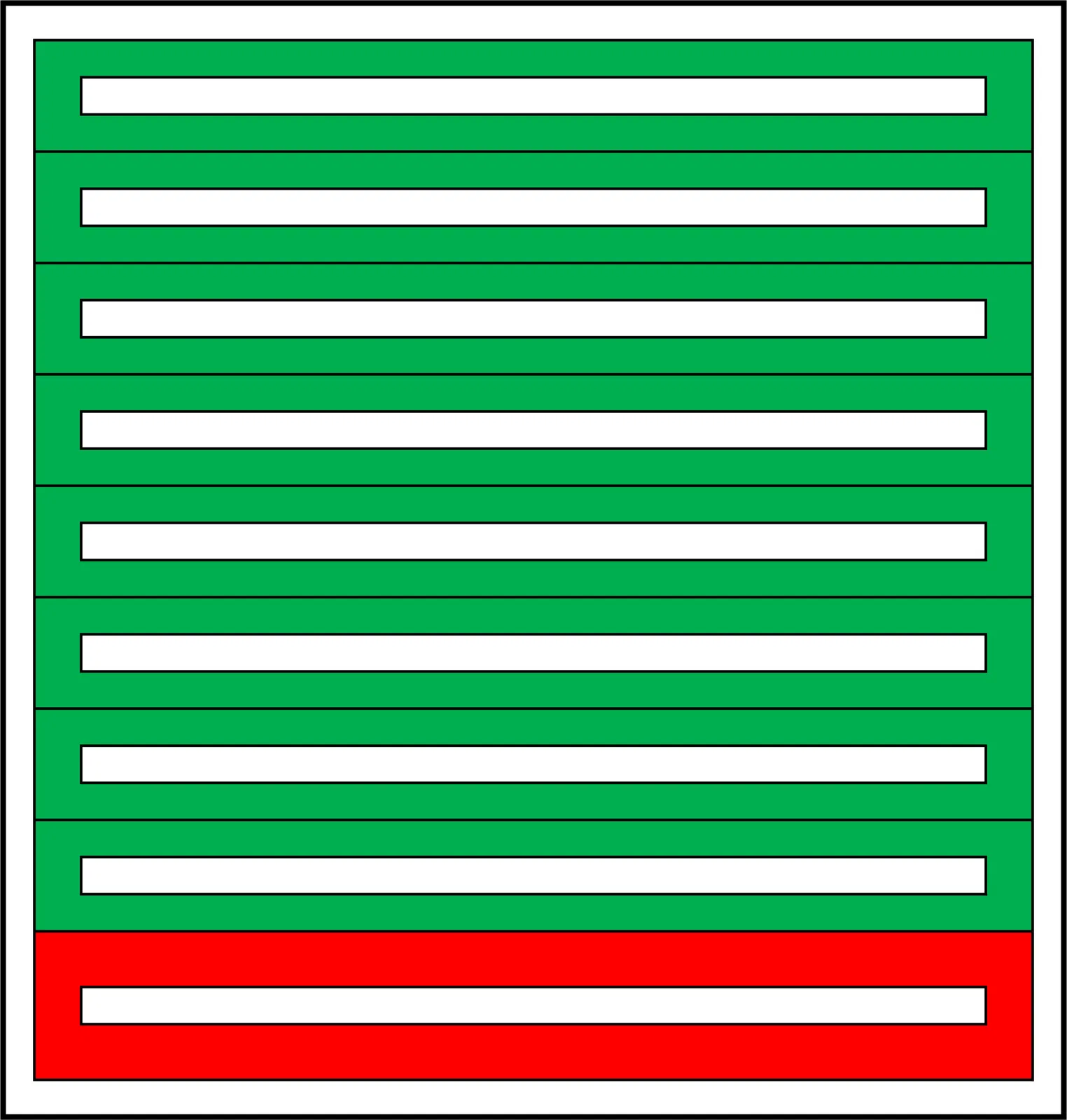 P/Ž inst. razdj. 5U-28,9-redni,513ŠM,1380x1230x250mm(VxŠxD)