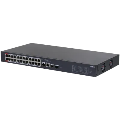 Dahua switch 24-portni (24+2) Cloud upravljivi megabitni PoE lay CS4226-24ET-240
