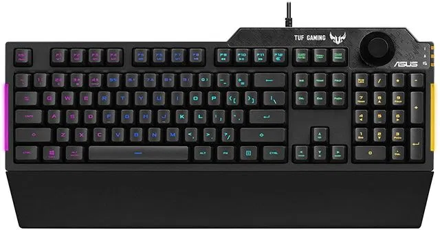 Tipkovnica ASUS TUF Gaming K1, Membrane, UK