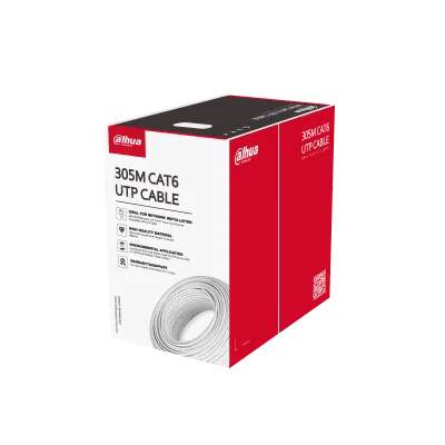 Dahua kabl bijeli 305m UTP CAT6 CCA PFM922I-6UN-C