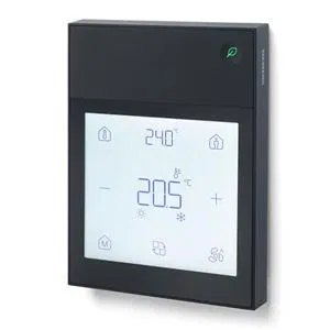 Control unit with Display, sensors for temp, humidity, black