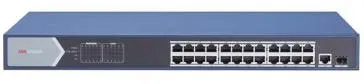 PoE neupravljivi switch sa 24 porta 10/100/1000 Mbps PoE + 1