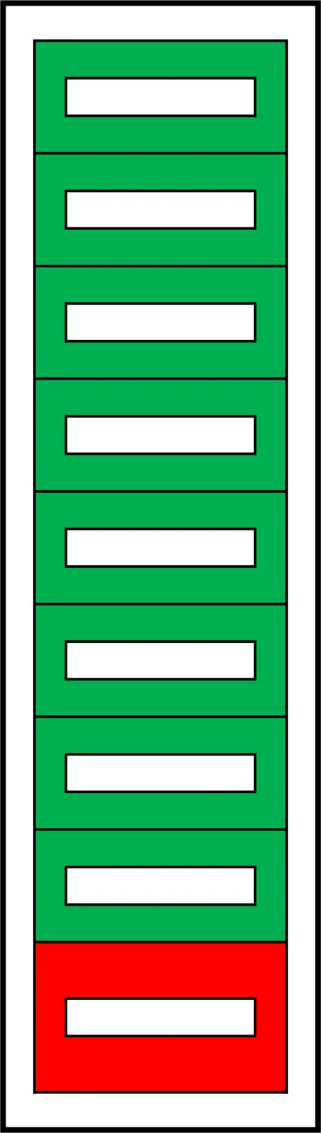 P/Ž inst. razdj. 1U-28,9-redni,117ŠM,1380x380x250mm(VxŠxD)