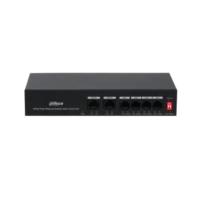Dahua 6-Port Switch with PoE 4-Port PoE PFS3006-4ET-36