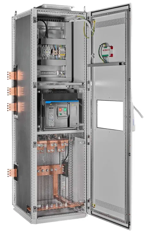 Incoming field Modul 2500TT with MQ, IP31, H2000 W600 D600mm