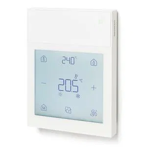 Control unit with Display and temperature sensor, white