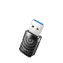 Cudy AC1300 Adapter Dual-Band Wi-Fi 5 (867 Mb/s + 400 Mb/s)