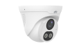 Uniview 8MP ColorHunter Dual-light Turret IP Camera, 30m IR, 120dB WDR, IP67,