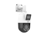 Uniview 2x2MP LightHunter Dual-lens IP Panorama + PTZ camera, 10m & 50m IR, 120dB
