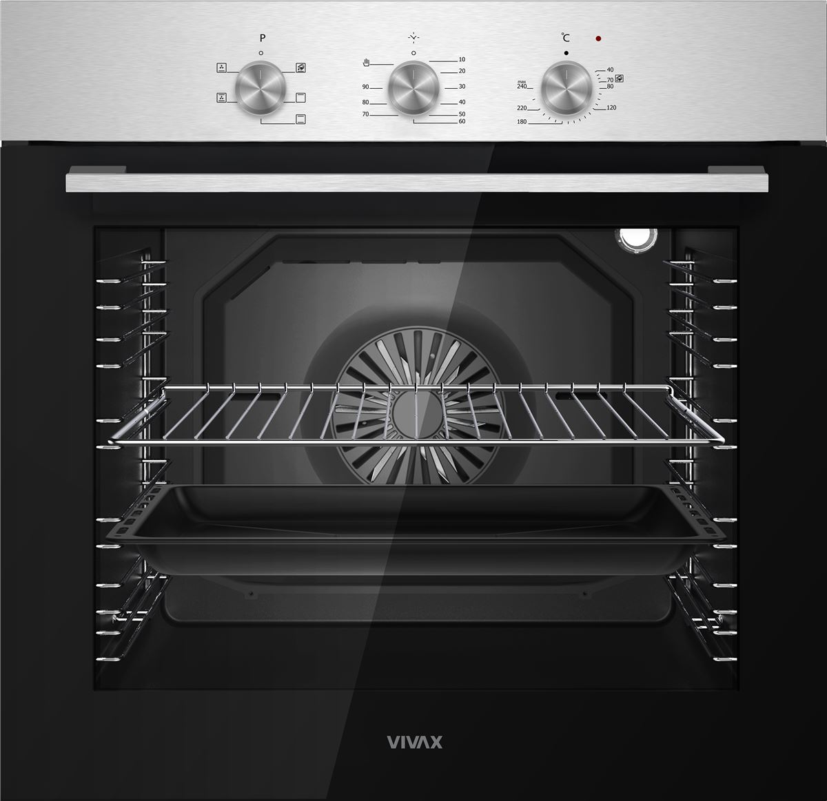 VIVAX HOME ugradbena rerna BO-806BFTM X