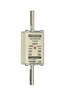HRC fuse element, size 2, 160A, 500VAC