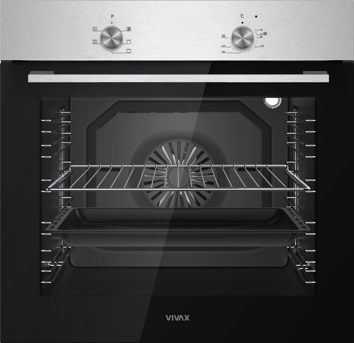 VIVAX HOME ugradbena rerna BO-806BFM X