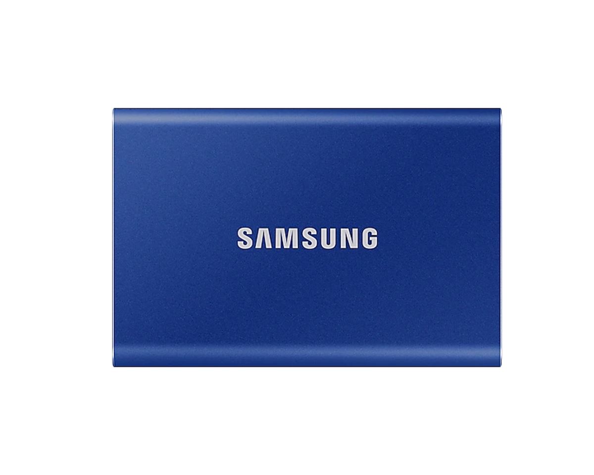 SSD Eksterni 1TB Samsung Portable T7 Indigo Blue USB 3.2 MU-PC1T0H/WW