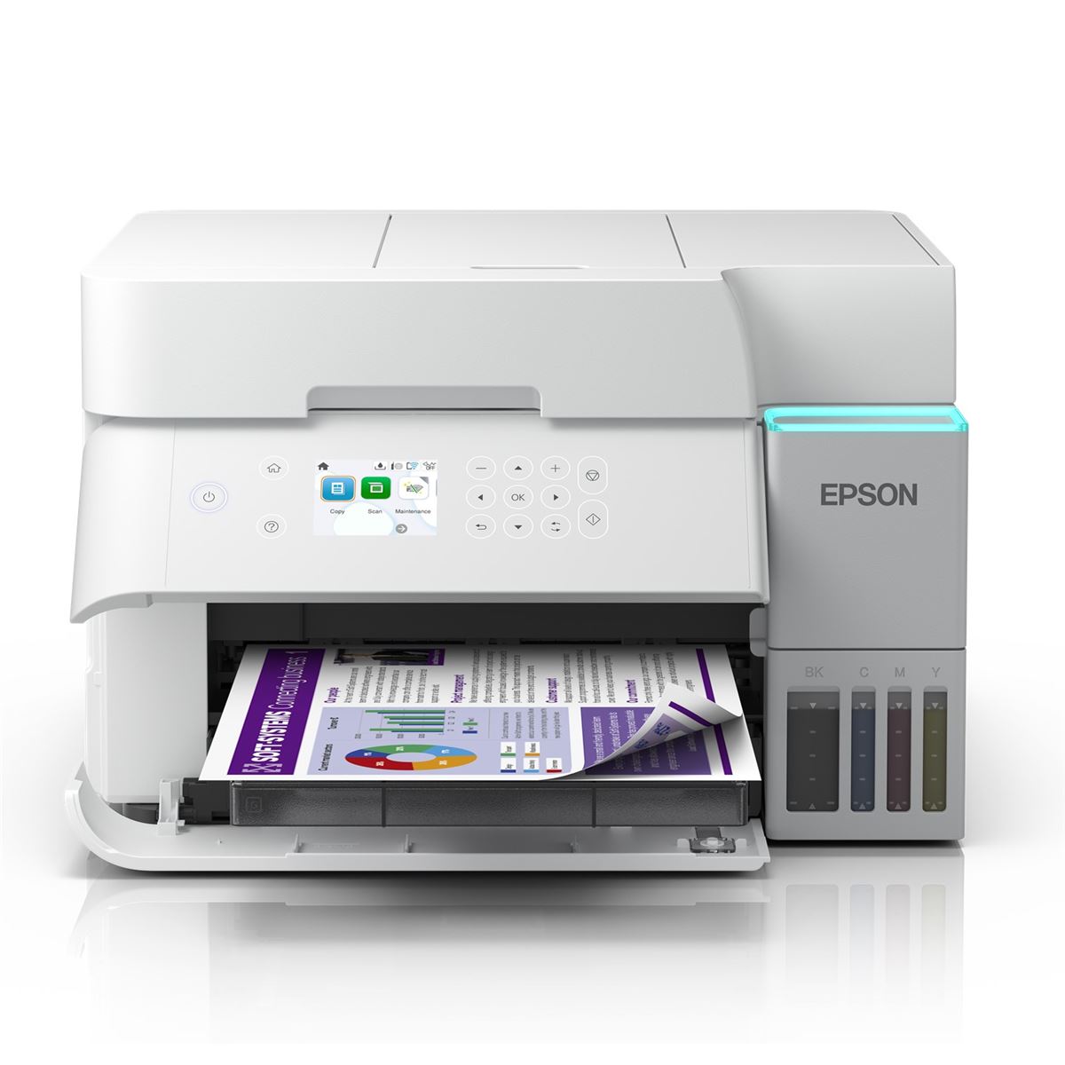 Printer Epson multifunkcijski INK ECOTANK L6376 wifi White