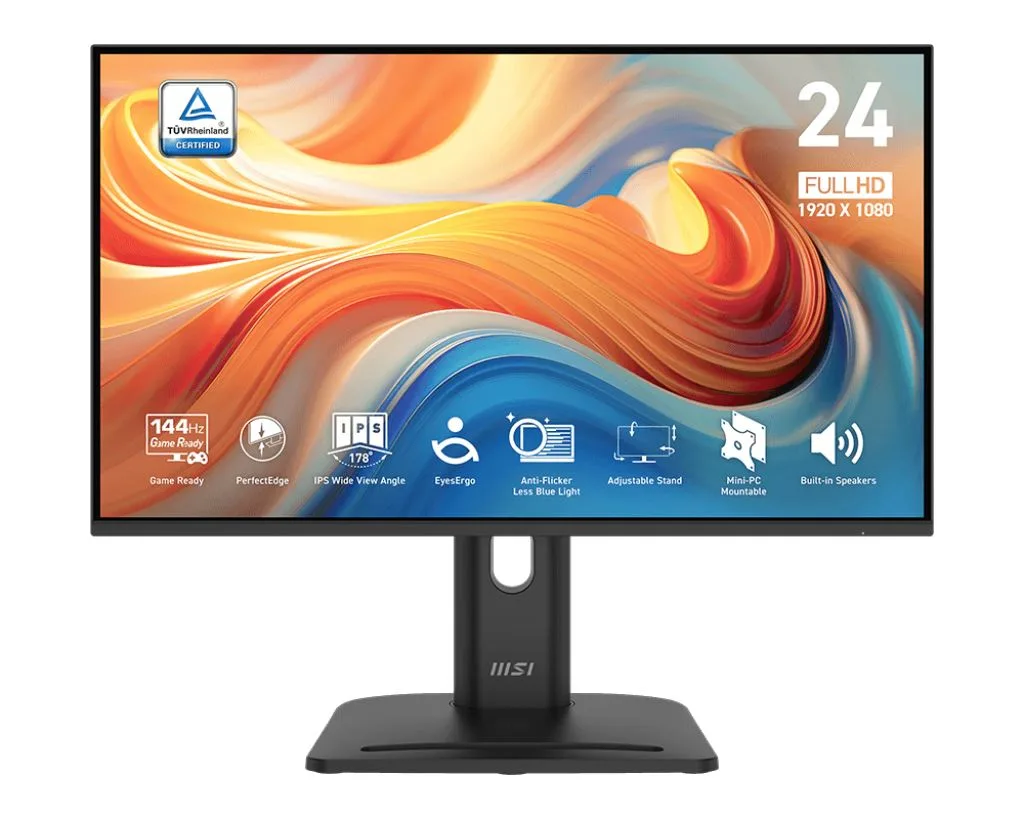 Monitor 24 MSI PRO MP245PG E14 IPS 144HZ FHD
