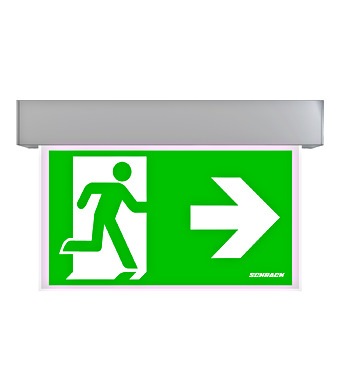 Emergency luminaire ASM Autotest LED 3h 230V AC